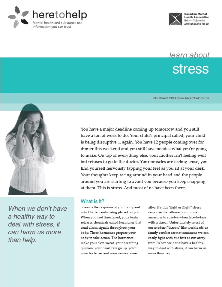 Learn about stress
