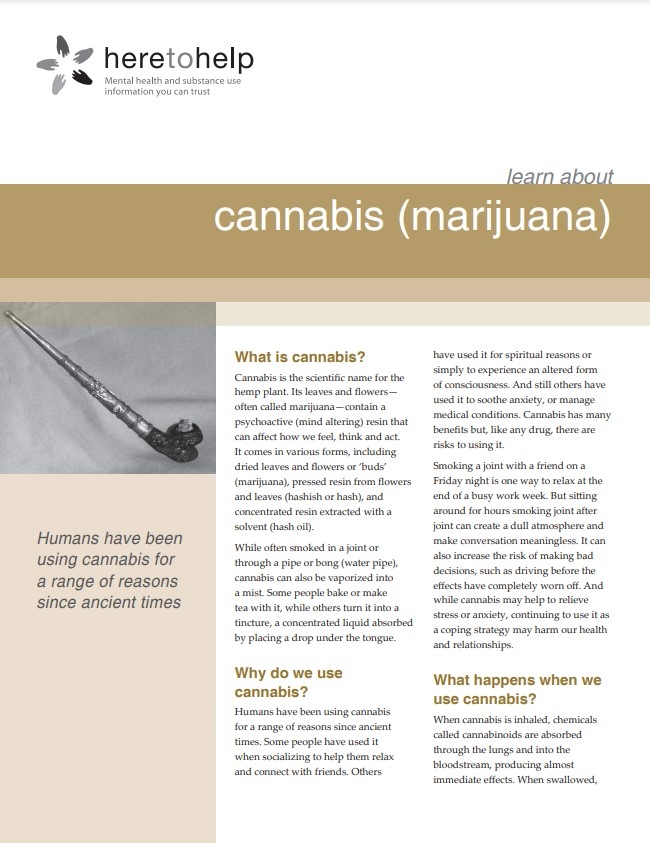 Learn about cannabis