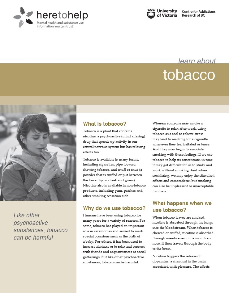 Learn about tobacco